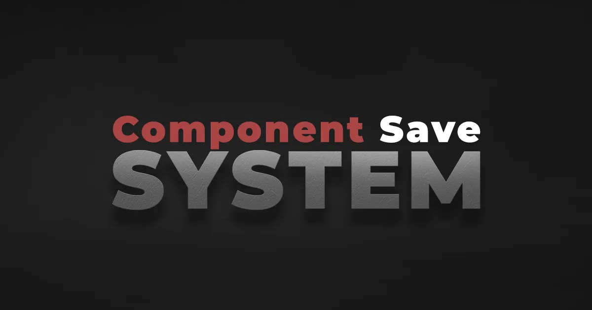 Component Save System cover art